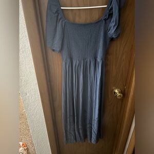 Elegant Navy Women's Dress